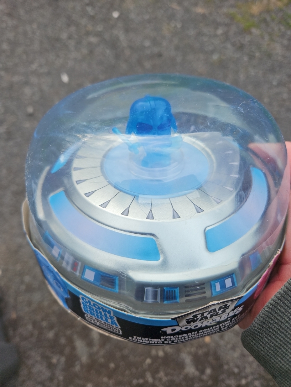 New Disney Doorables Star Wars Hologram Collector Set 5 Figures Glow In The Dark